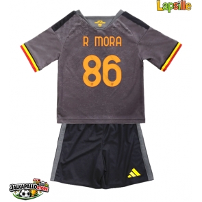 AS Roma Rodrigo Mora #86 Kolmaspaita Lapsille 2026-27 Lyhythihainen (+ shortsit)